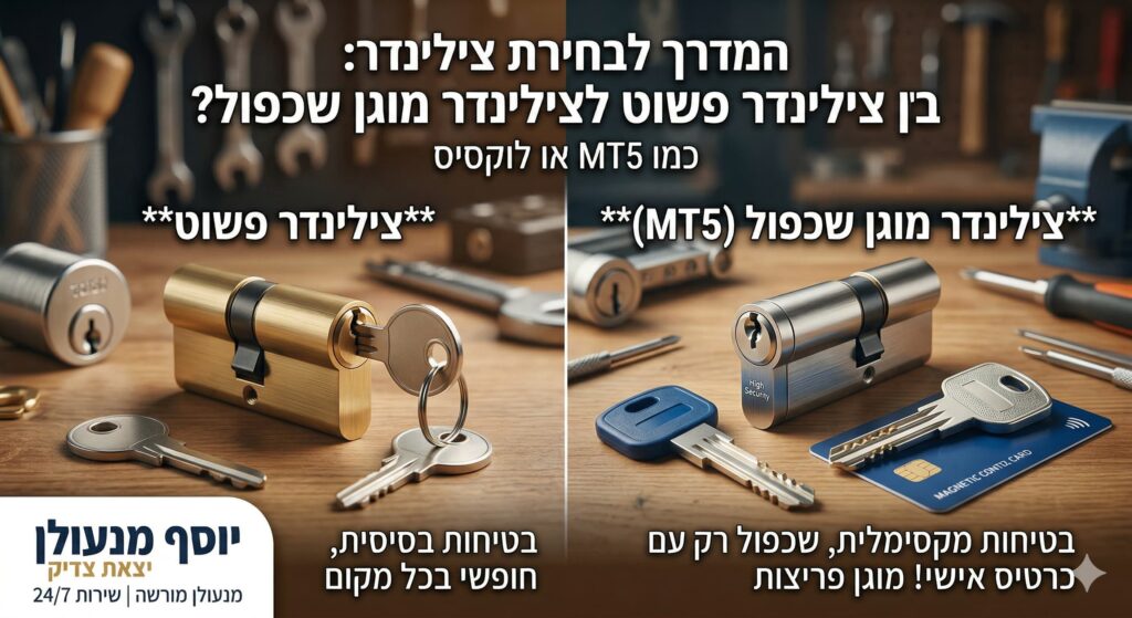 החלפת צילינדר איזה כדאי