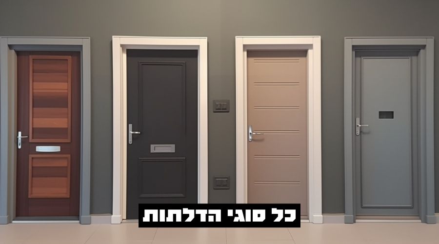 התקנה והחלפת כל סוגי הדלתות