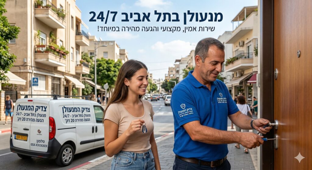 מנעולן בתל אביב יצאת צדיק