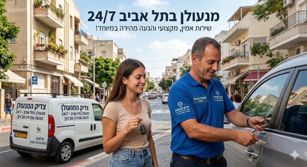מנעולן בתל אביב תוך 20 דקות
