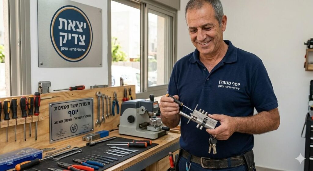 פריצת דלת ממד בפתח תקווה (1)