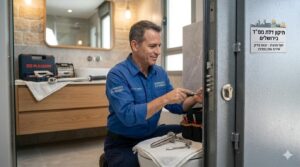 תיקון דלת ממד בירושלים (1)